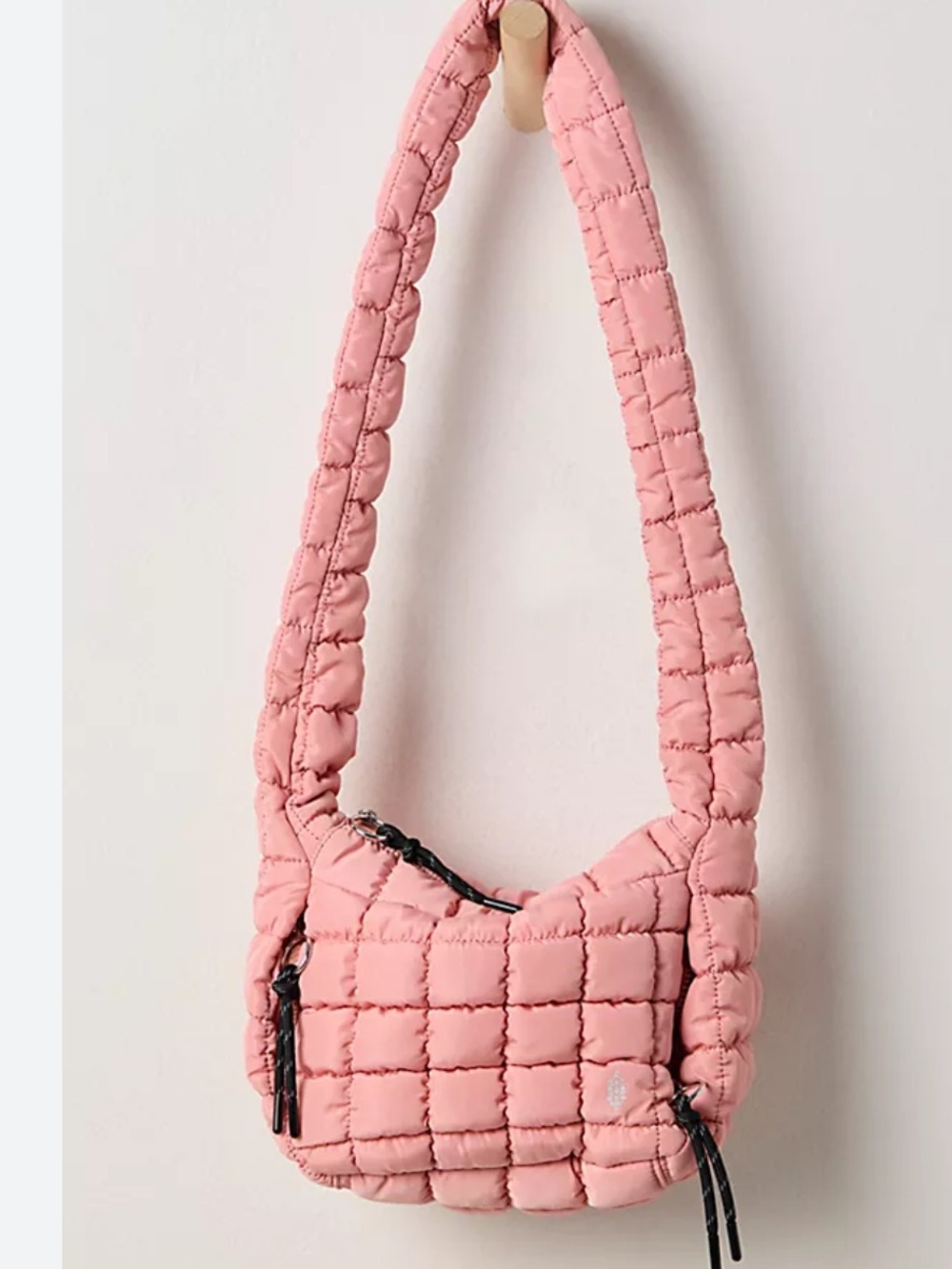 Free People Movement Quilted Carryall in Ballet Slipper Tone NWT